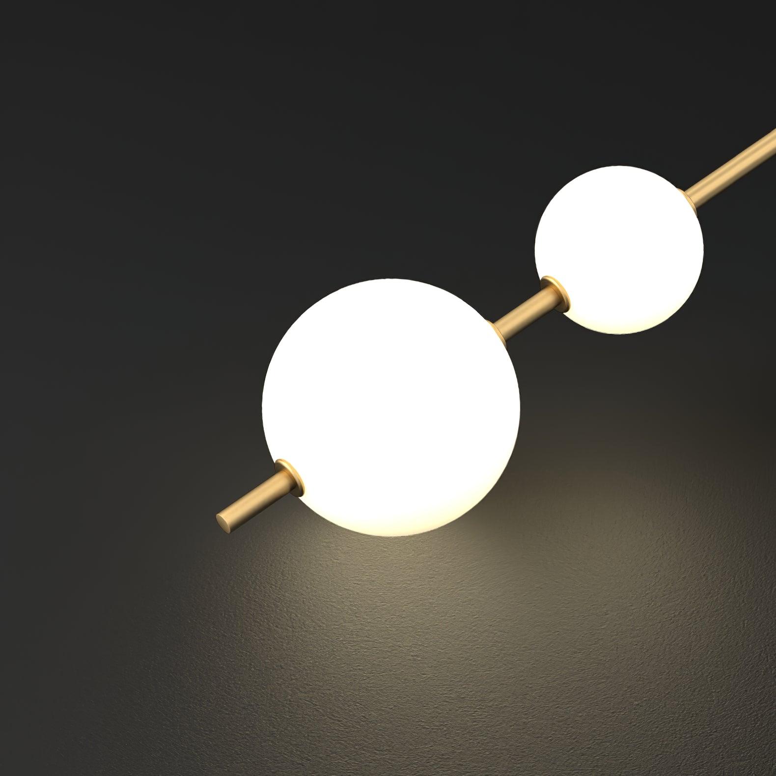 Vertical Globe Pendant Lamp - Image 25