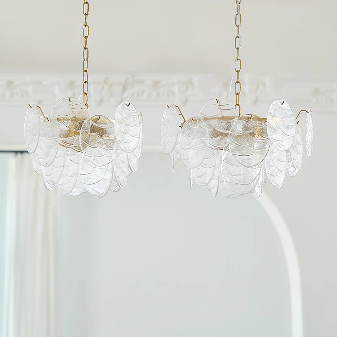 Victorian Disc Chandelier - Image 20