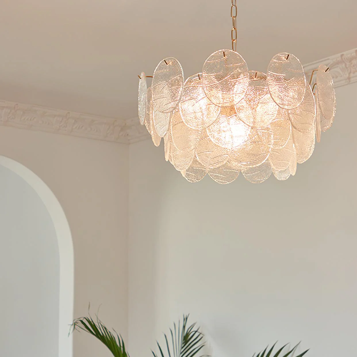 Victorian Disc Chandelier - Image 6
