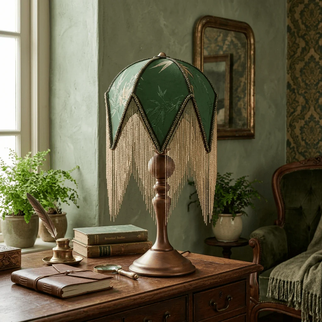 Victorian Fringe Table Lamp - Image 3