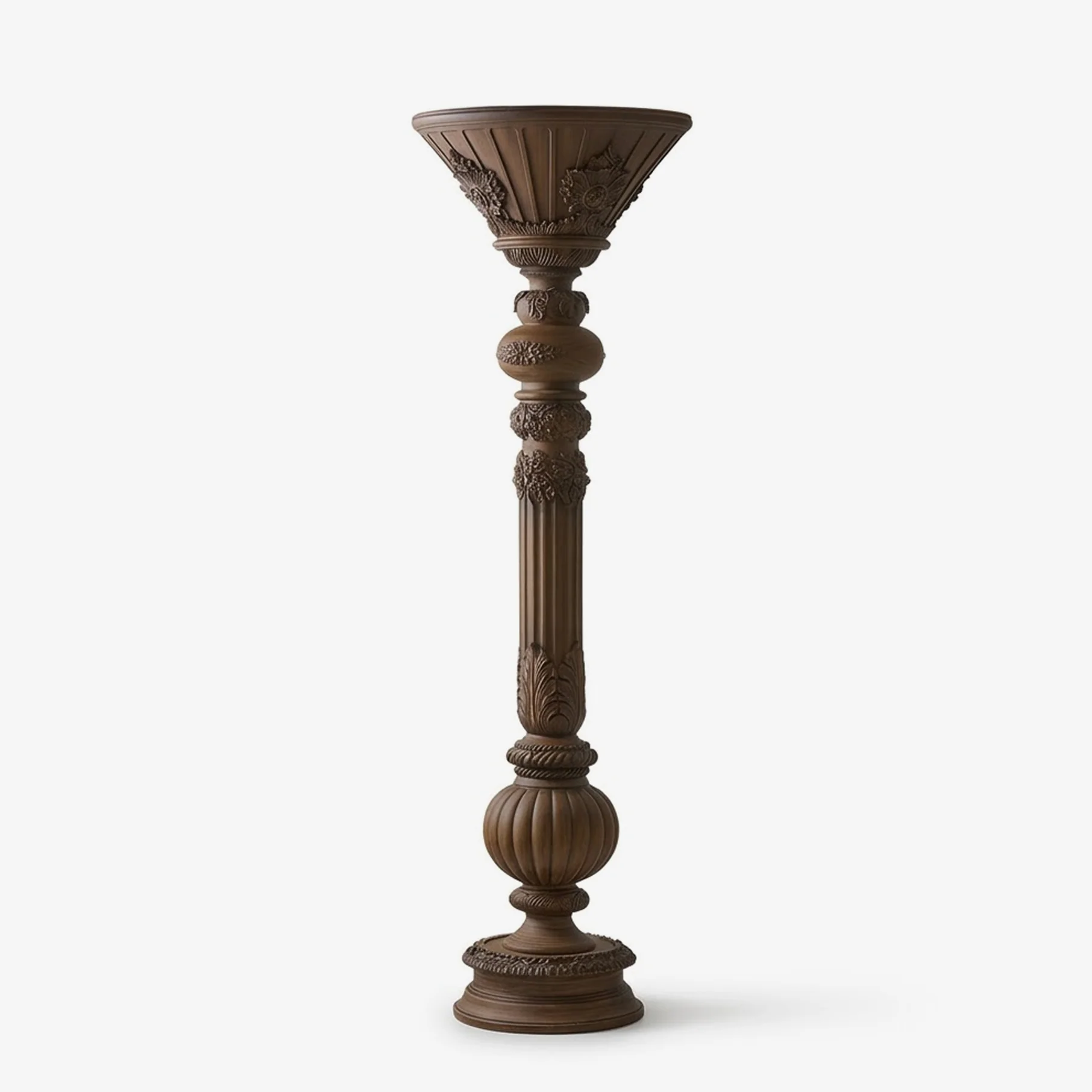 Victorian Torchiere Floor Lamp - Image 3