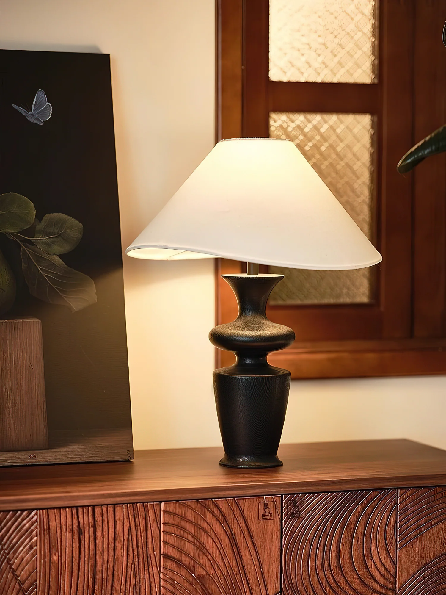 Vino Wood Table Lamp - Image 10