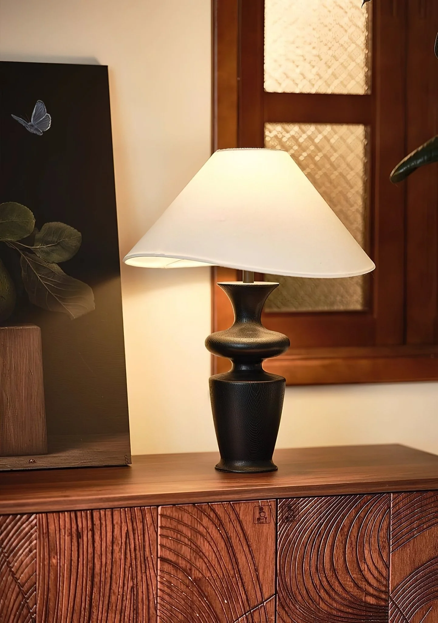 Vino Wood Table Lamp - Image 5