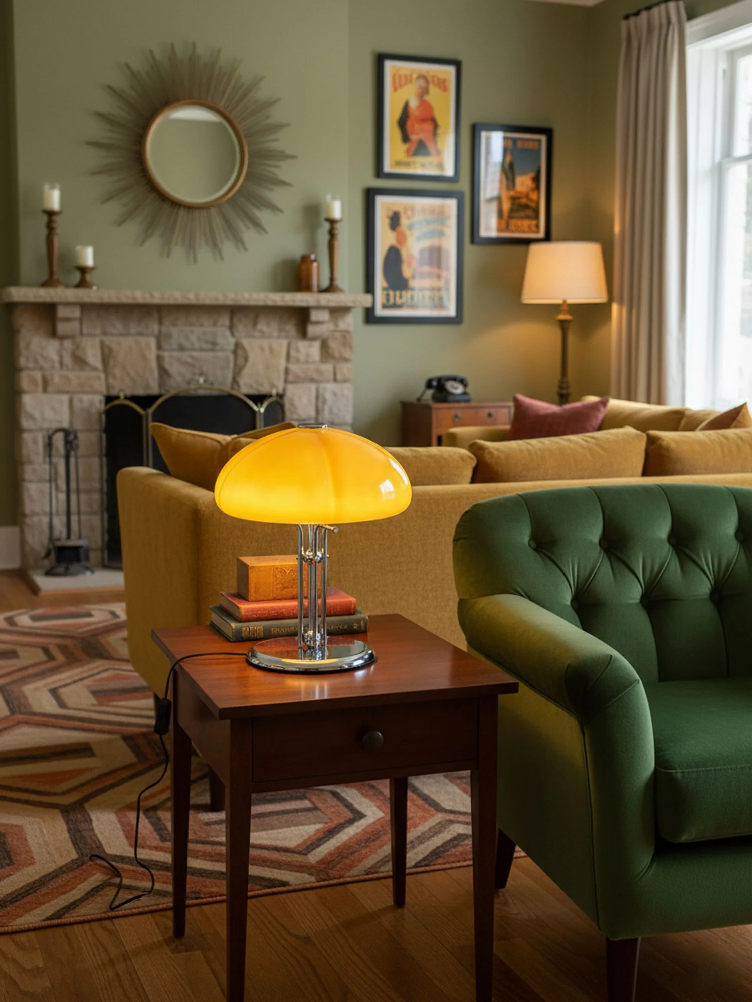 Mushroom Bauhaus Table Lamp - Image 4