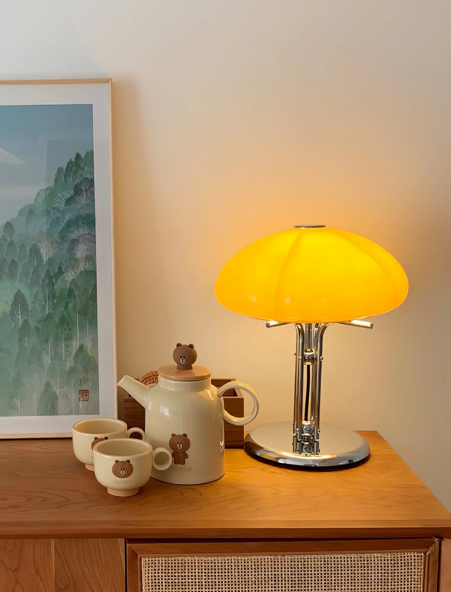 Mushroom Bauhaus Table Lamp - Image 53