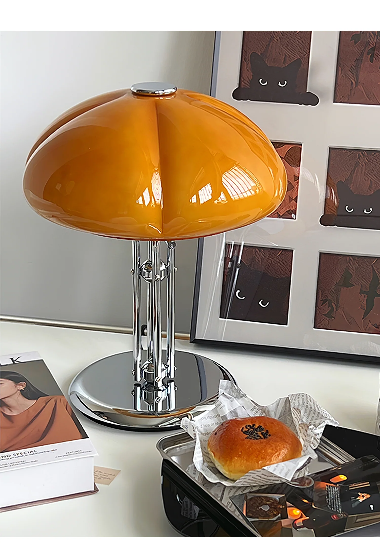 Mushroom Bauhaus Table Lamp - Image 59
