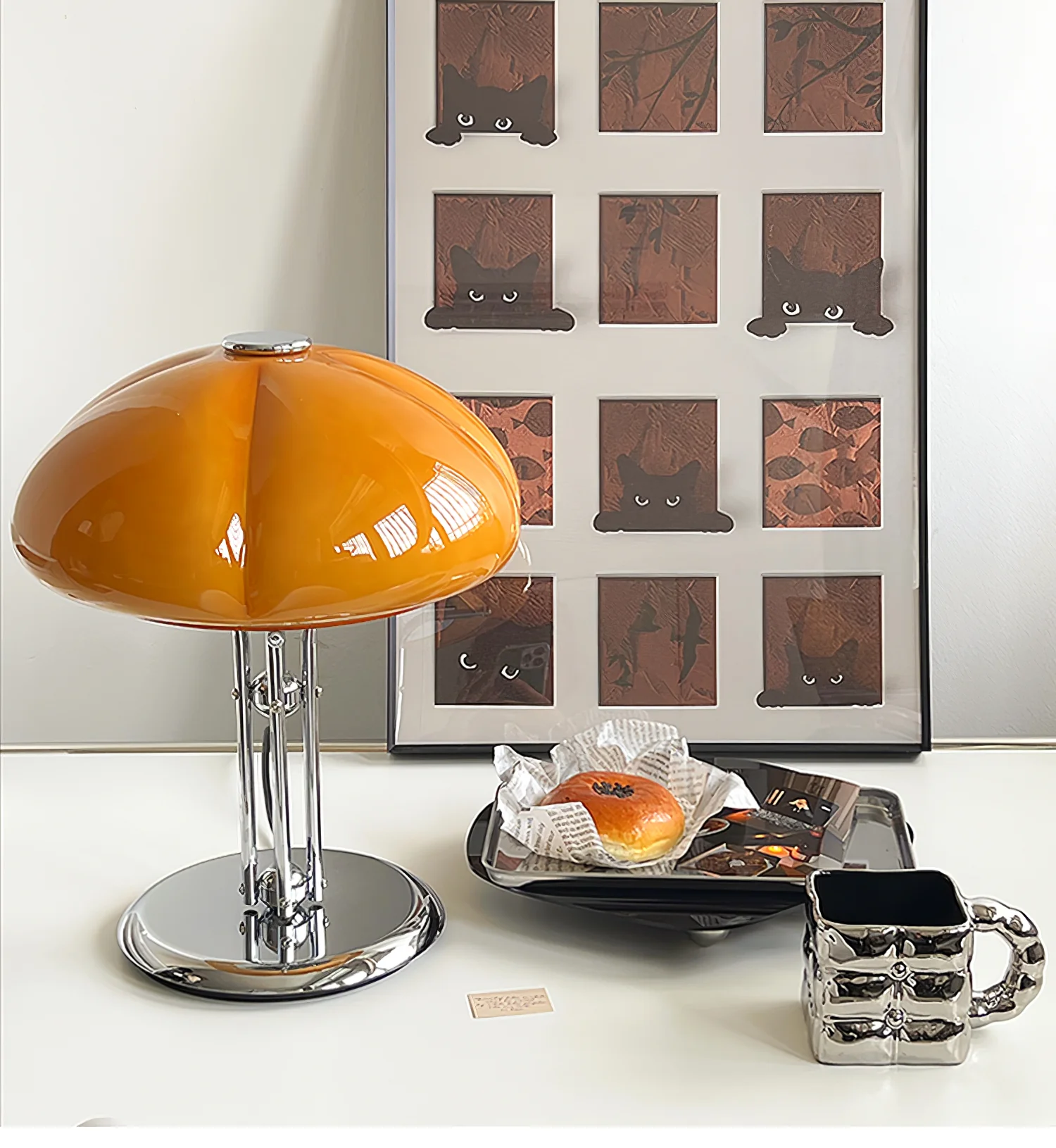 Mushroom Bauhaus Table Lamp - Image 67