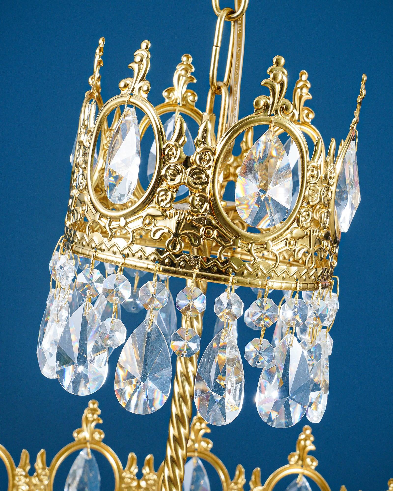 Vintage Crystal Chandelier - Image 43