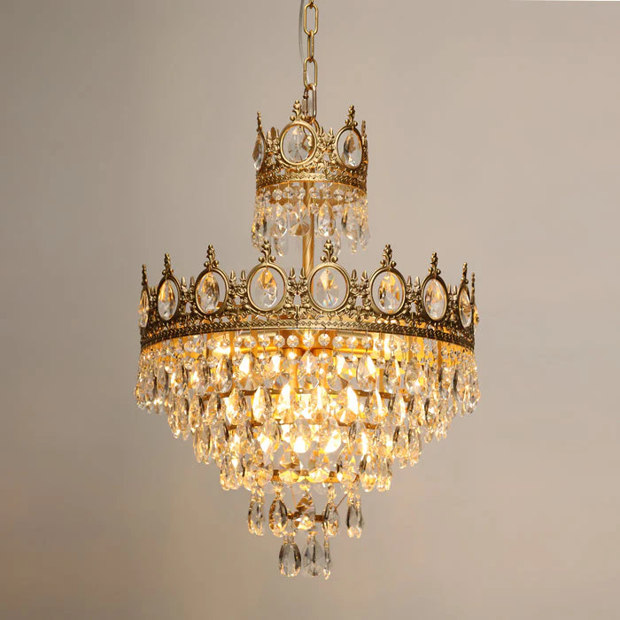 Vintage Crystal Chandelier - Image 49