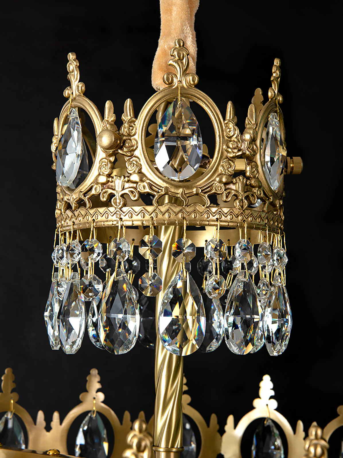 Vintage Crystal Chandelier - Image 56