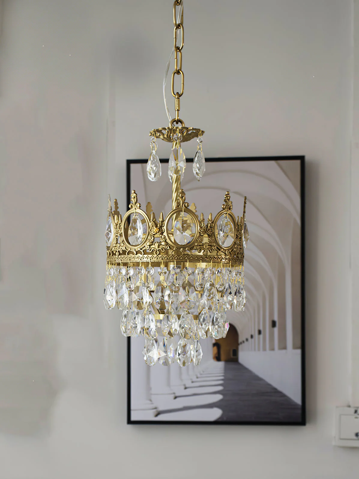 Vintage Crystal Chandelier - Image 59