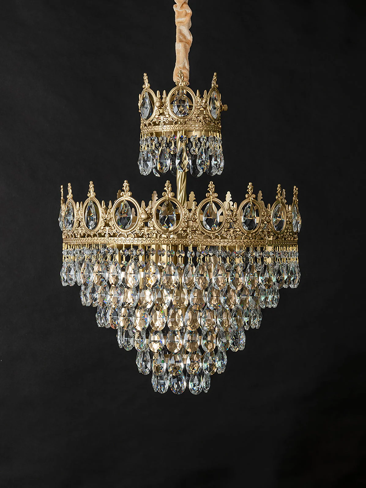 Vintage Crystal Chandelier - Image 62