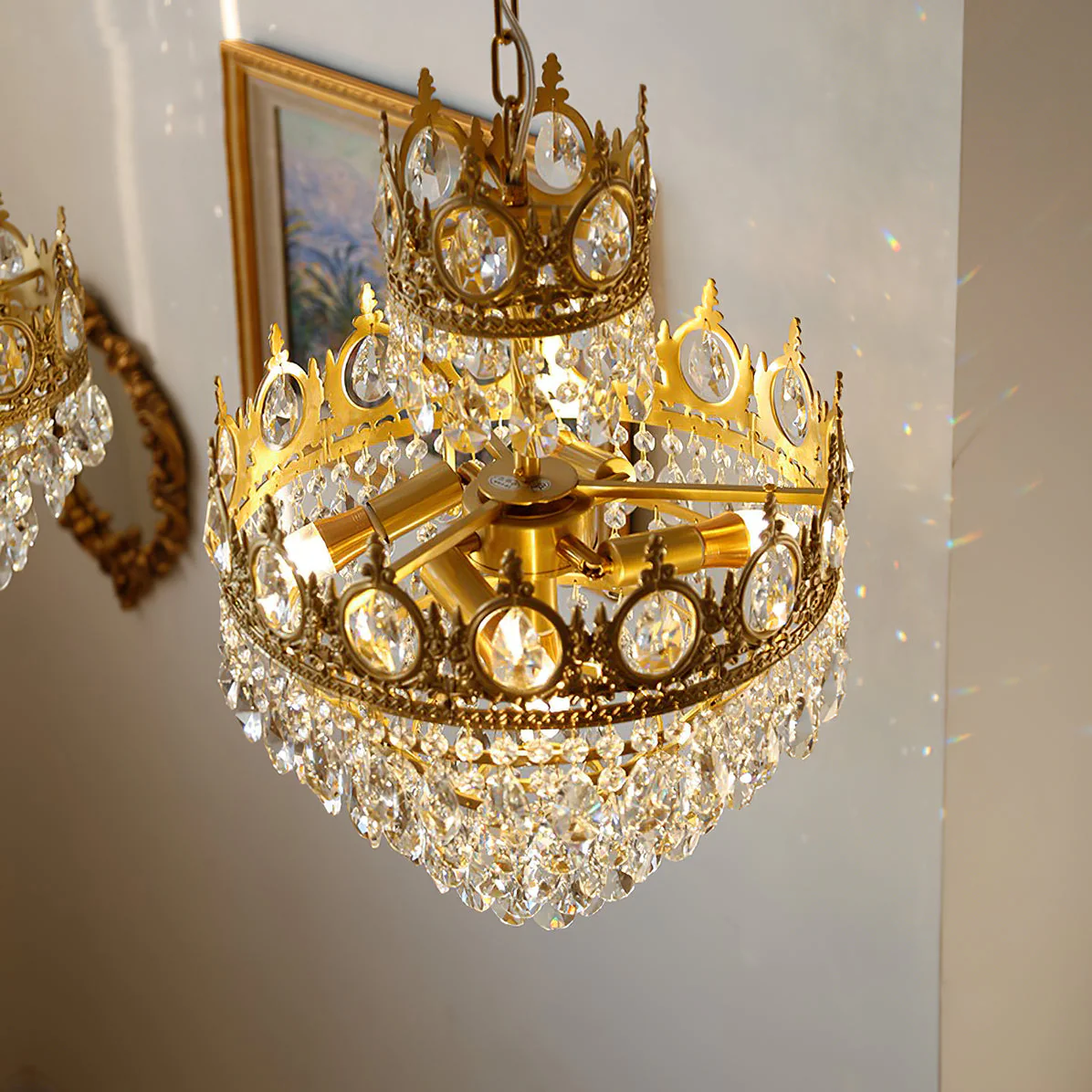Vintage Crystal Chandelier - Image 66