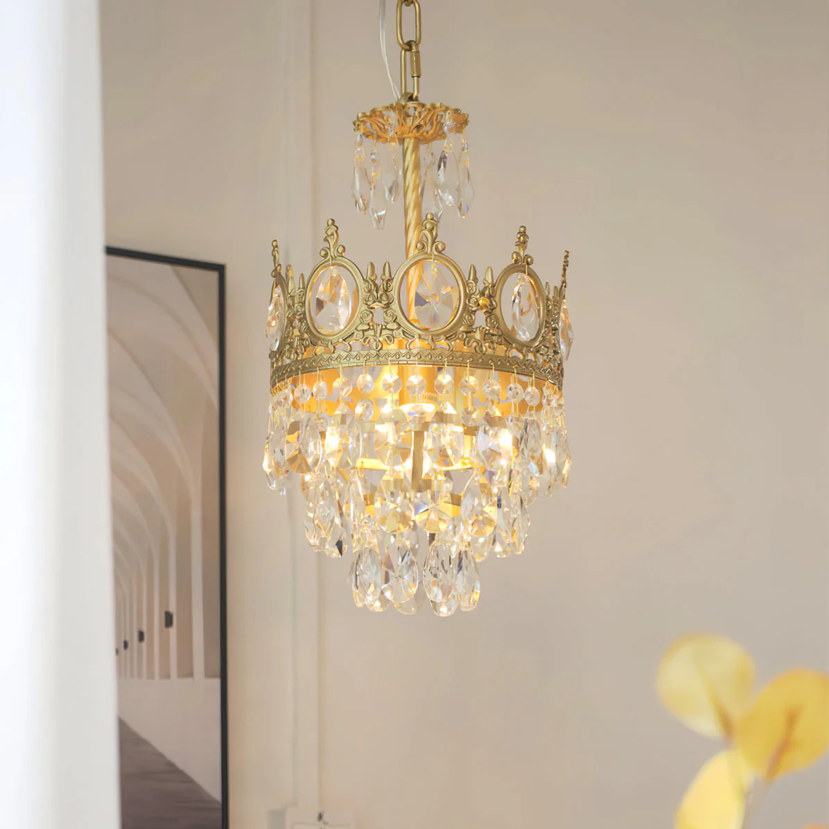 Vintage Crystal Chandelier - Image 69
