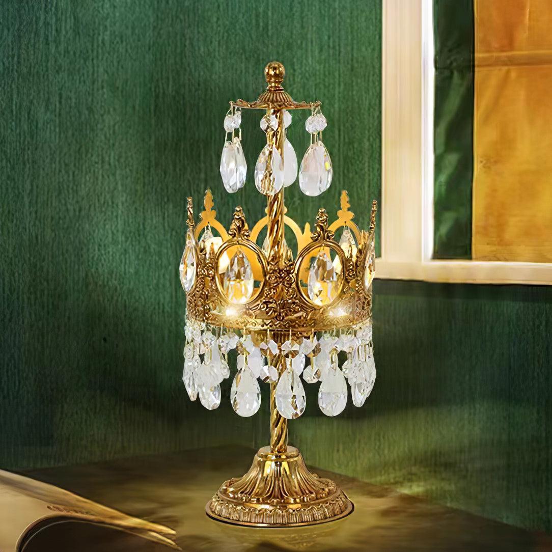 Vintage Crystal Table Light - Image 22
