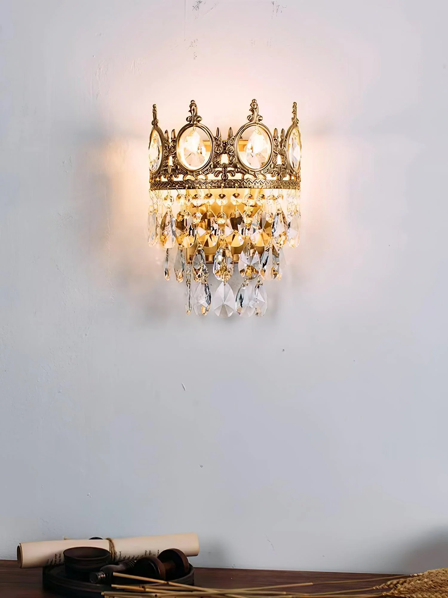 Vintage Crystal Wall lamp - Image 14