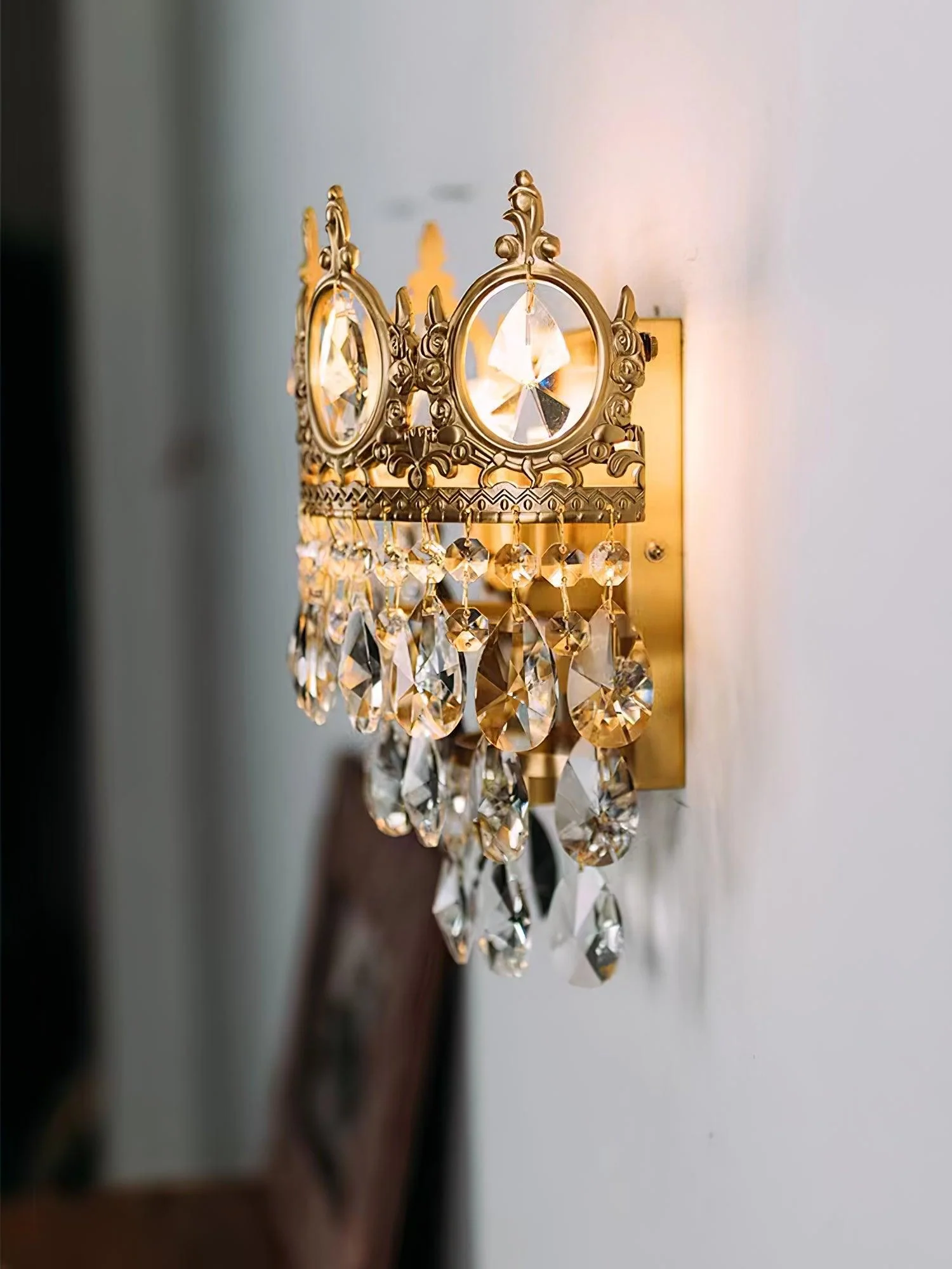 Vintage Crystal Wall lamp - Image 19