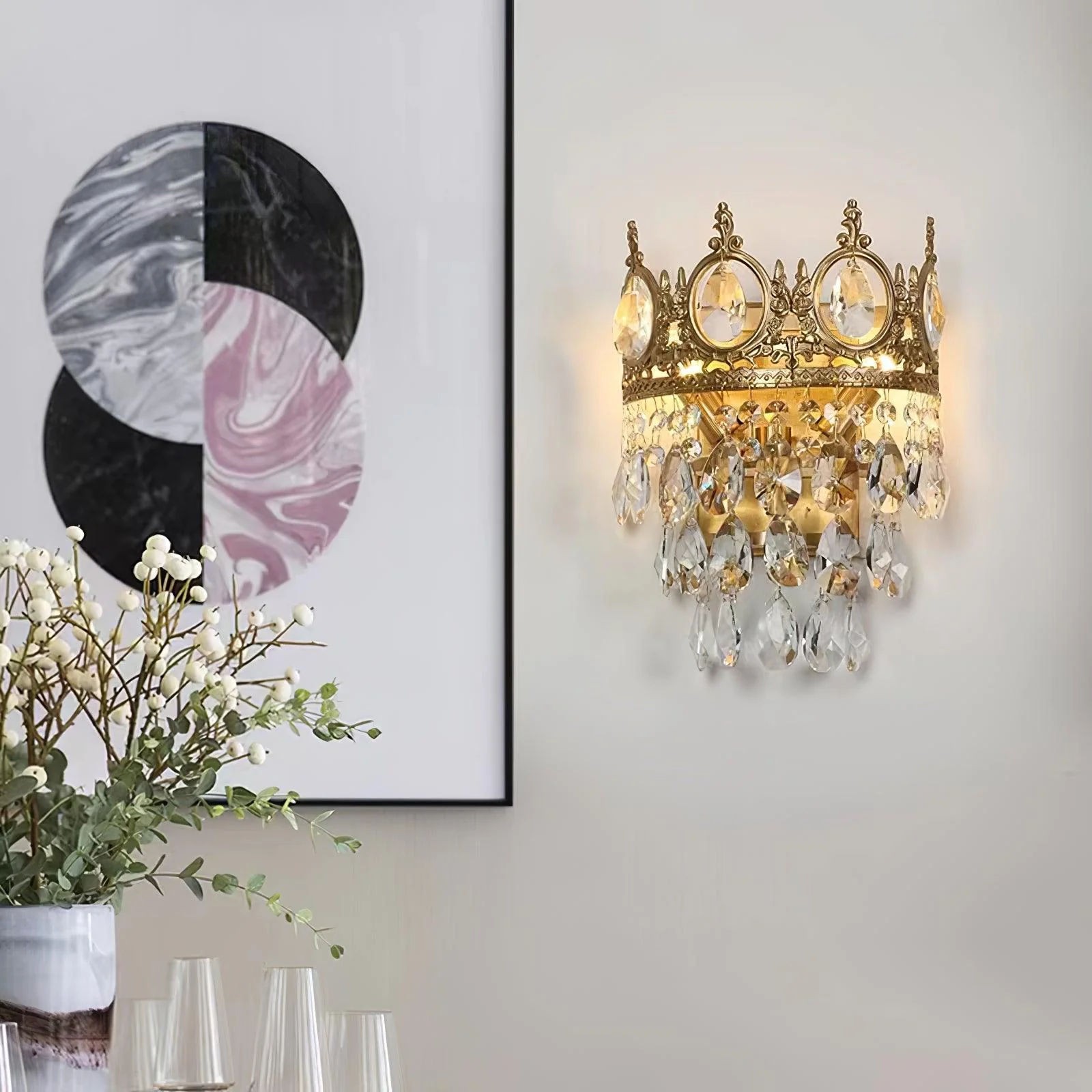 Vintage Crystal Wall lamp - Image 20