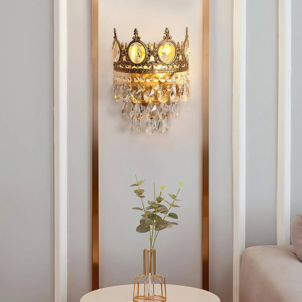 Vintage Crystal Wall lamp - Image 4