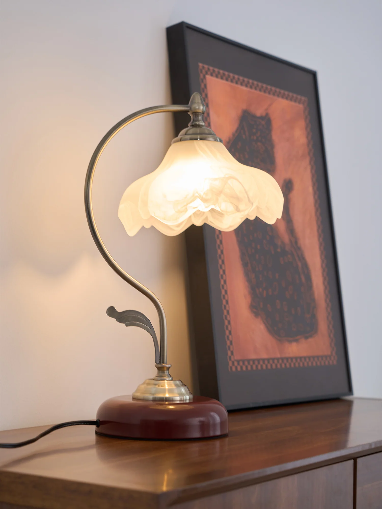 Vintage Laiton Table Lamp - Image 33