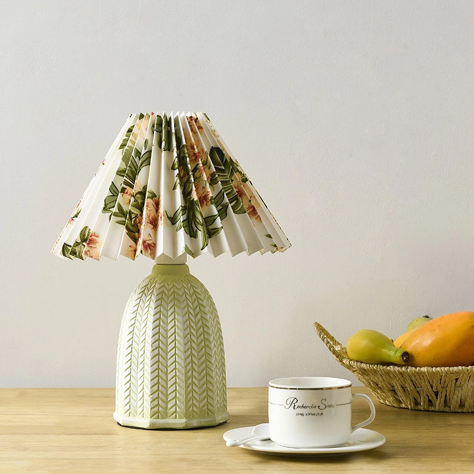 Vintage Pleated Table Lamp - Image 6