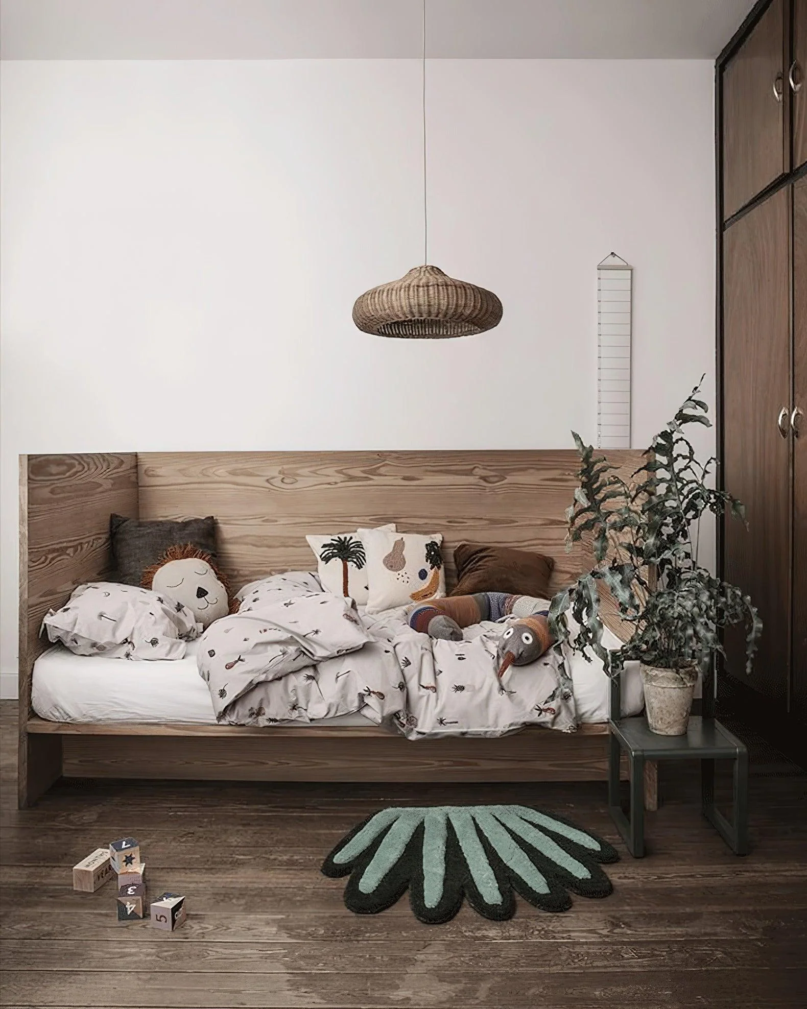 Vintage Rattan Pendant Lamp - Image 19