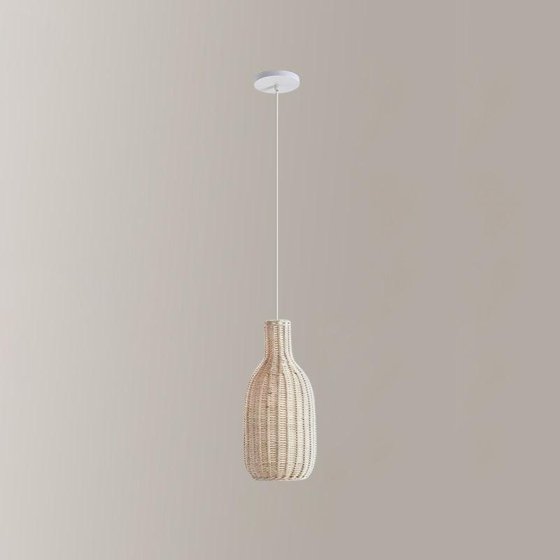 Vintage Rattan Pendant Lamp - Image 25