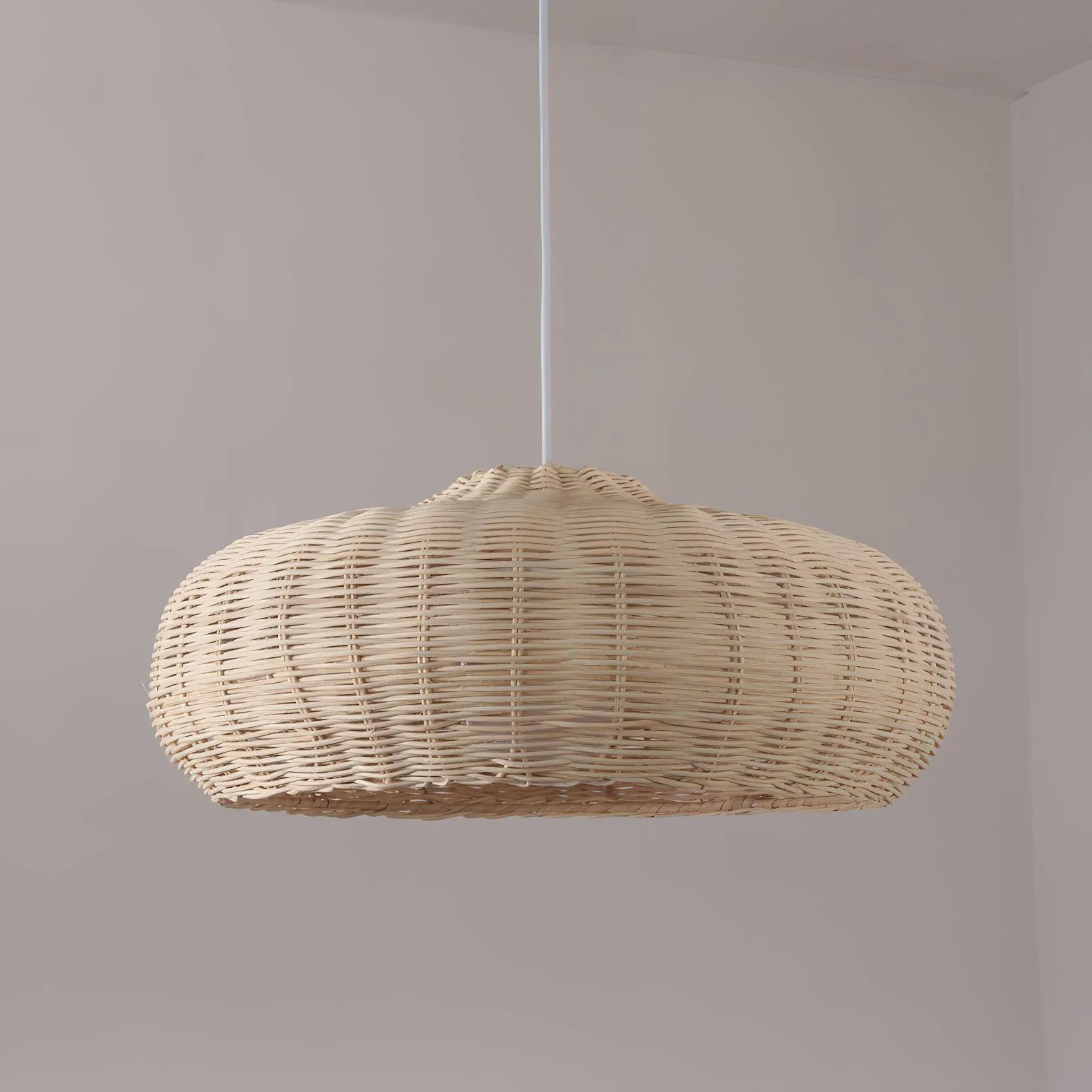 Vintage Rattan Pendant Lamp - Image 32