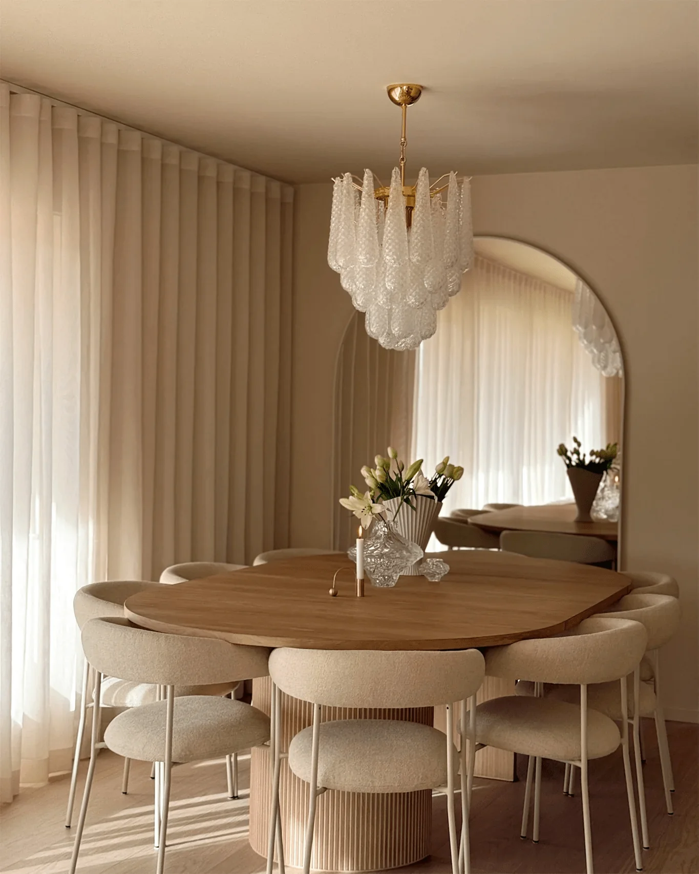 Viola Drop Chandelier - Image 3