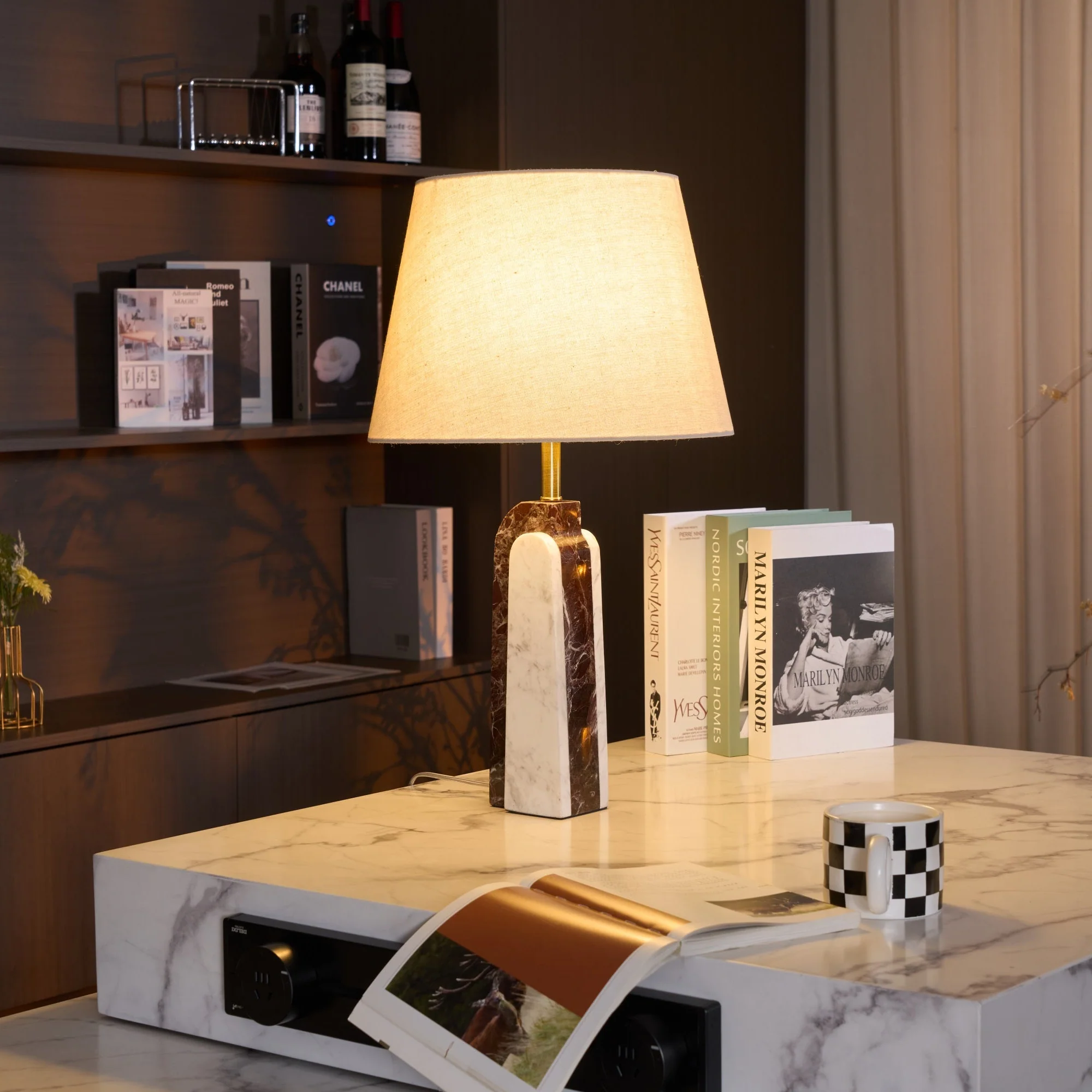 Virello Marble Table Lamp - Image 12