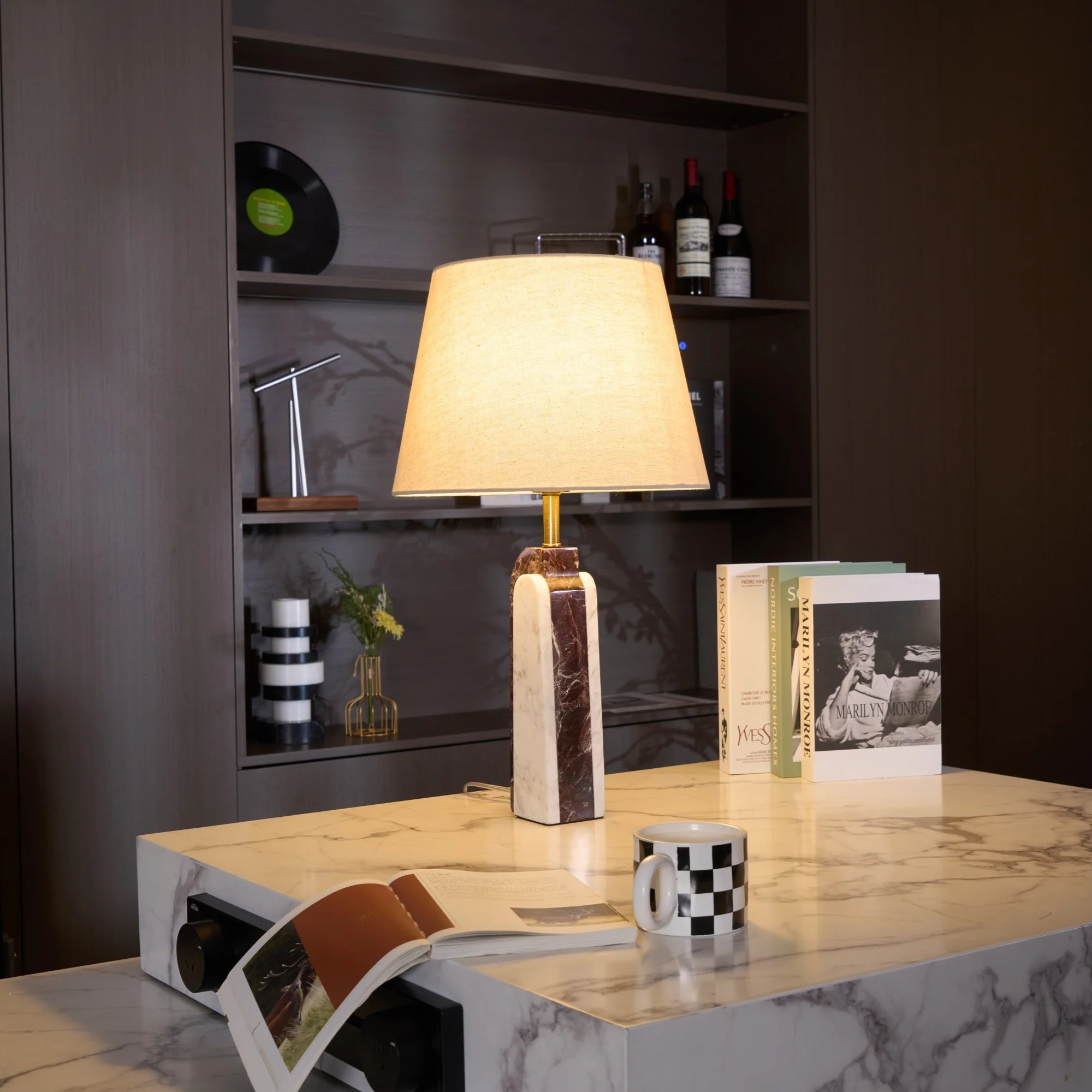 Virello Marble Table Lamp - Image 14