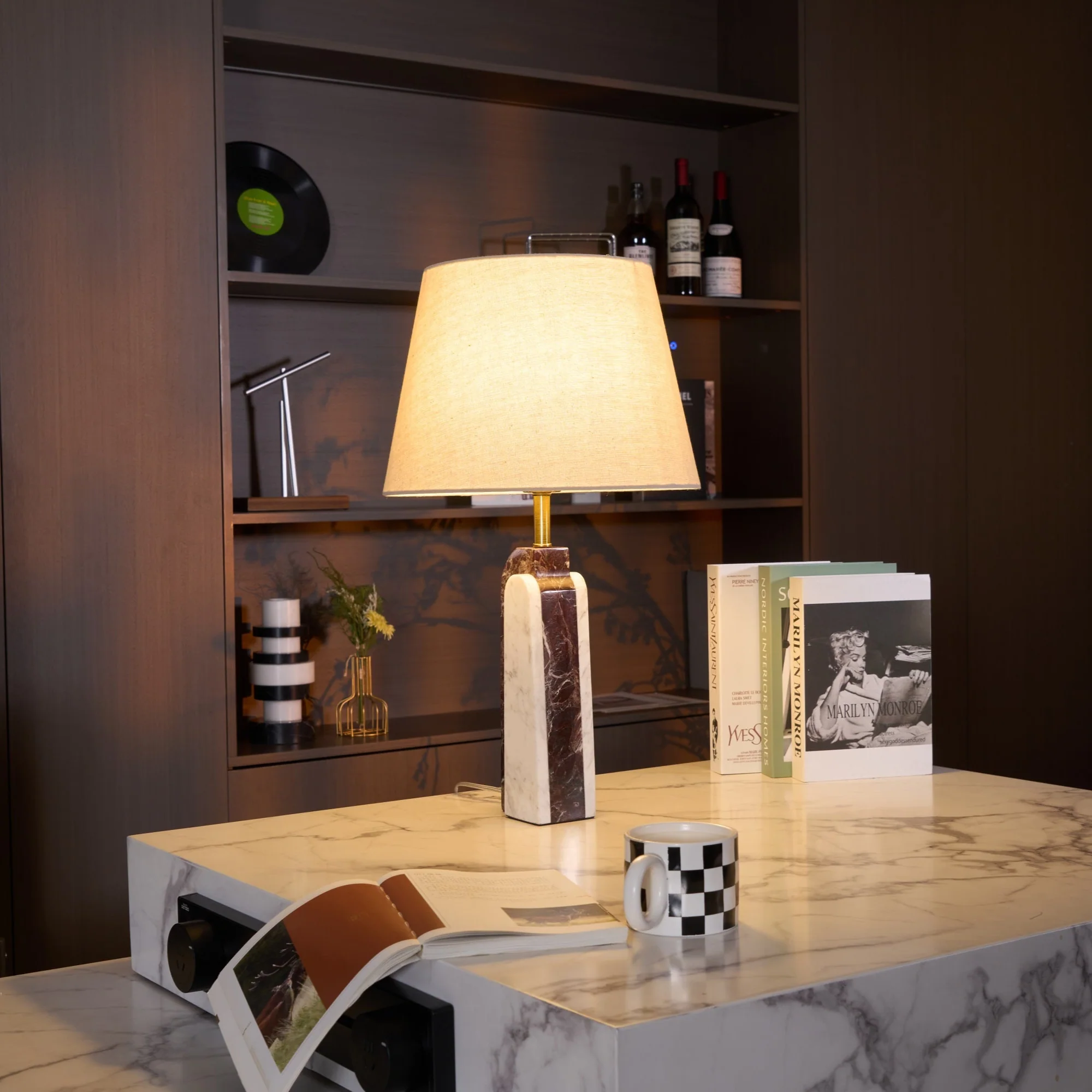 Virello Marble Table Lamp - Image 17