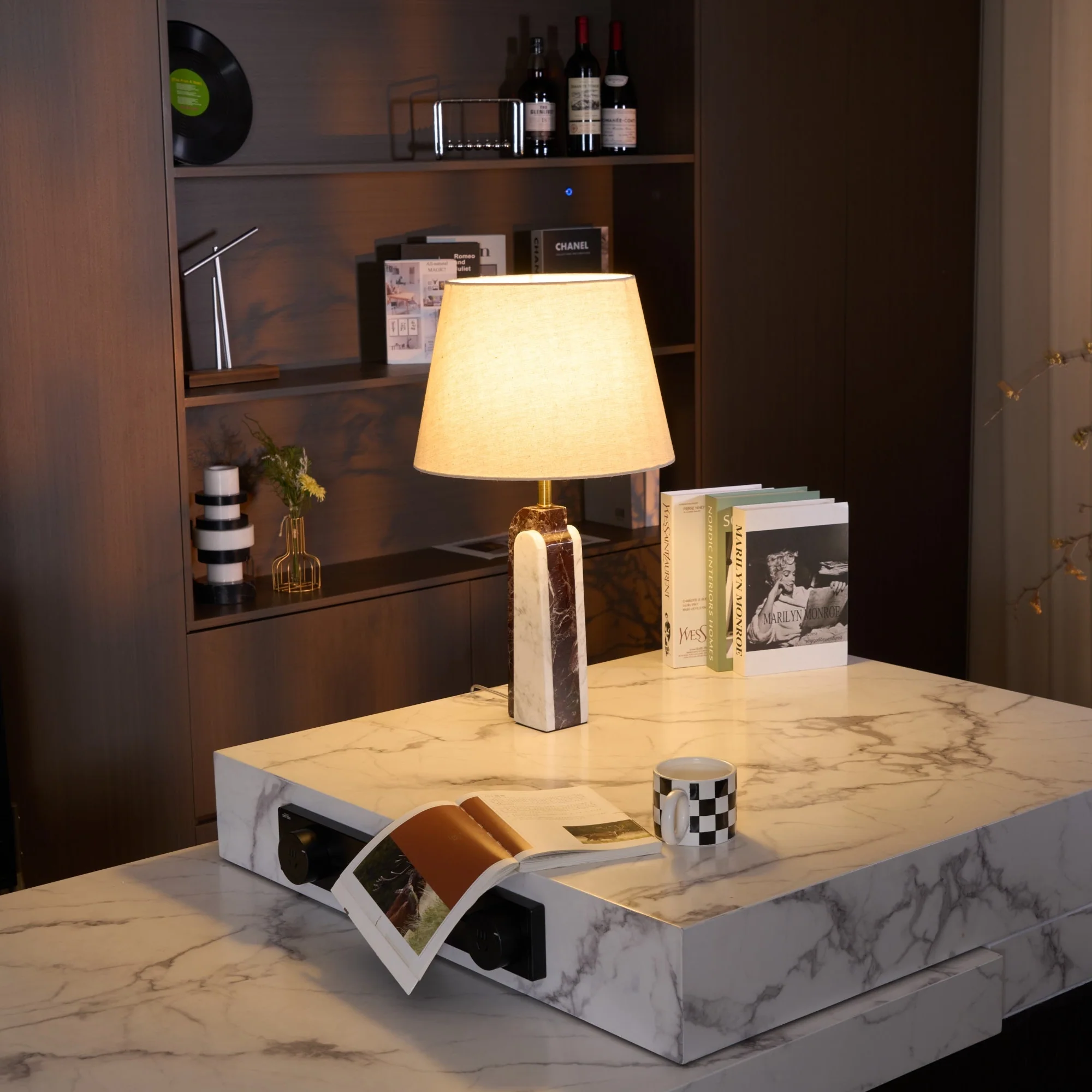 Virello Marble Table Lamp - Image 19