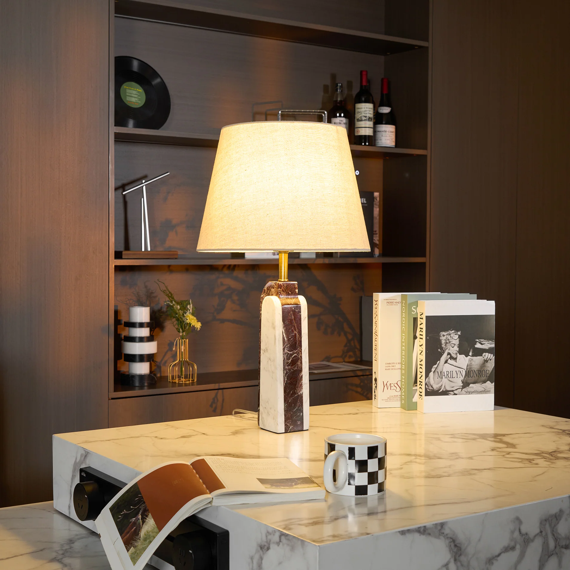 Virello Marble Table Lamp - Image 29