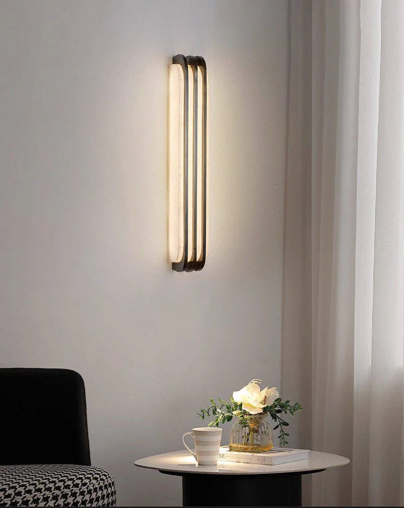 Virex Layered Alabaster Wall Light - Image 4