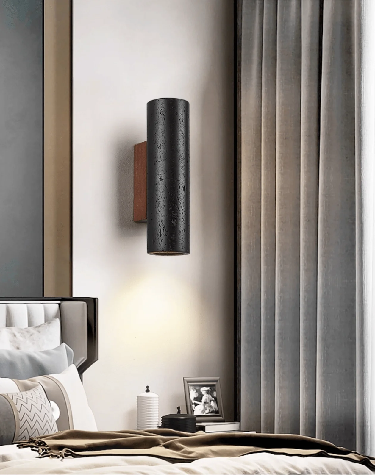 Volcanic Noir Wall Sconce - Image 2