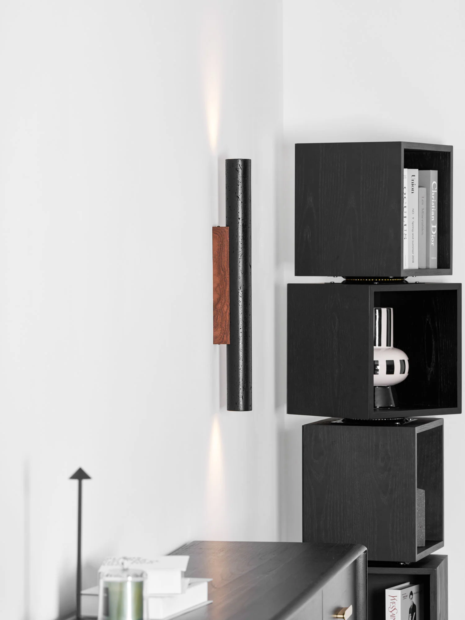 Volcanic Noir Wall Sconce - Image 24