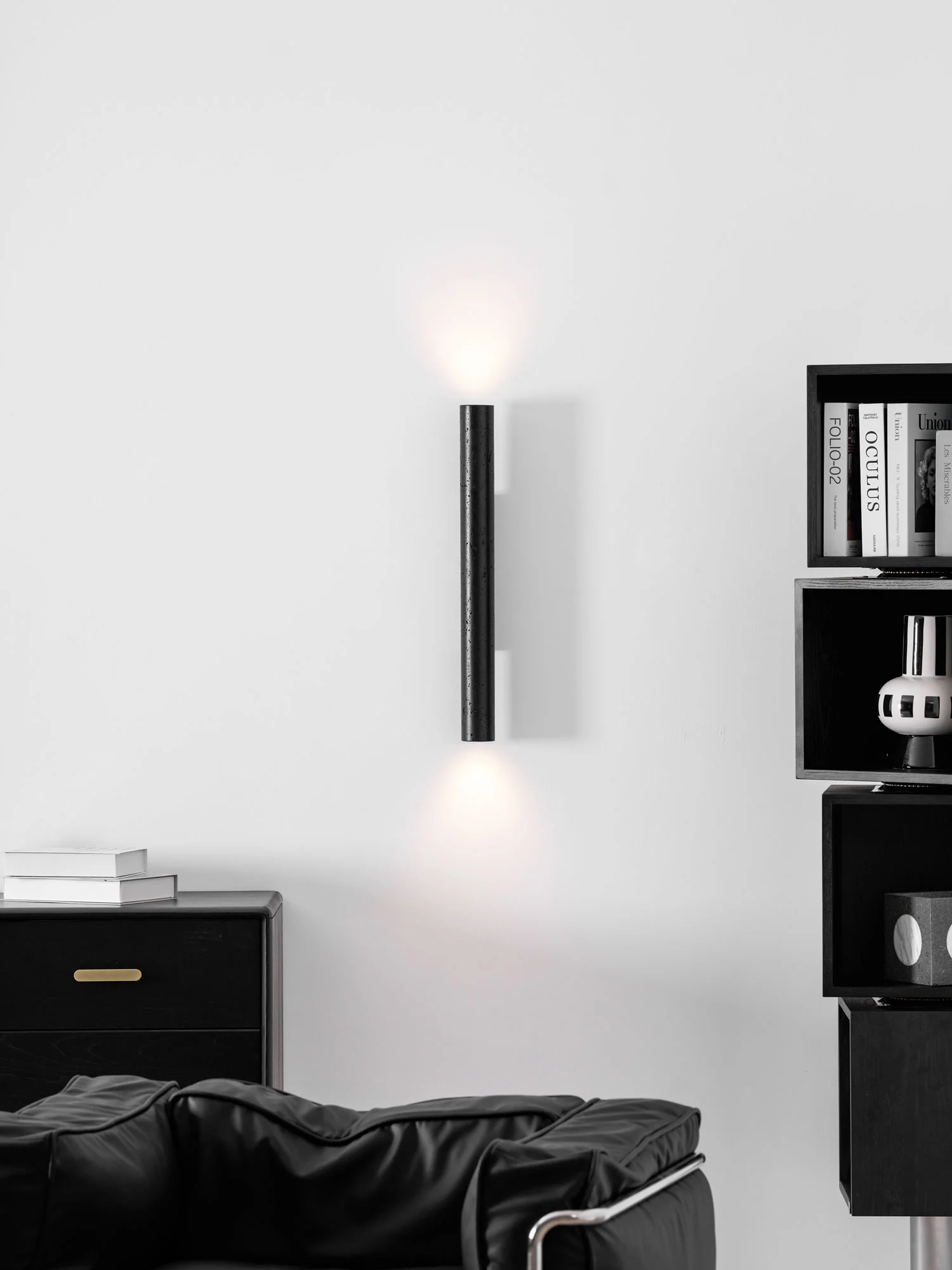 Volcanic Noir Wall Sconce - Image 28