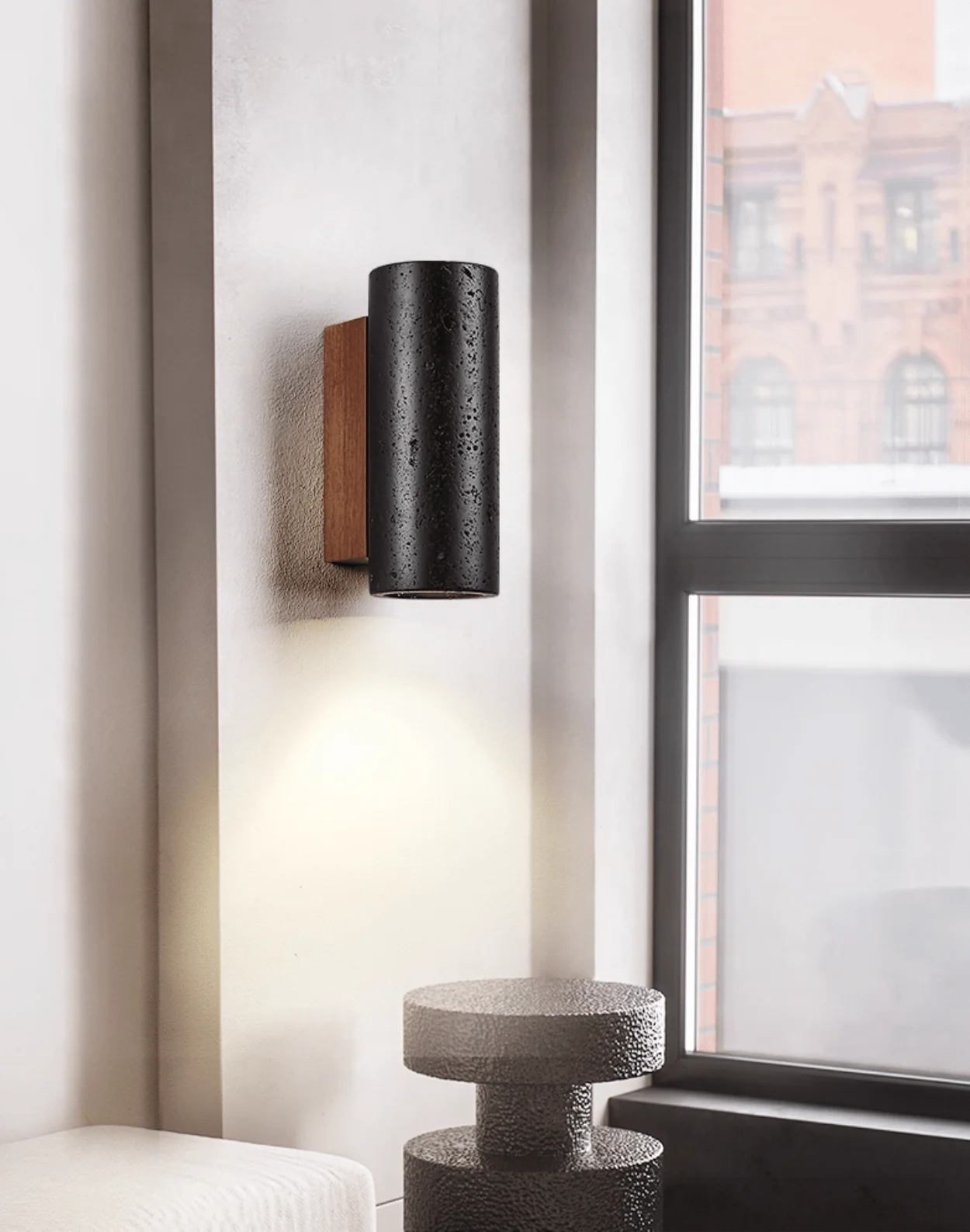 Volcanic Noir Wall Sconce - Image 6