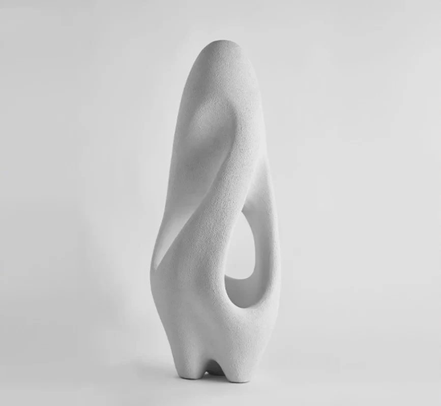 Wabi-Sabi White Floor Lamp - Image 10