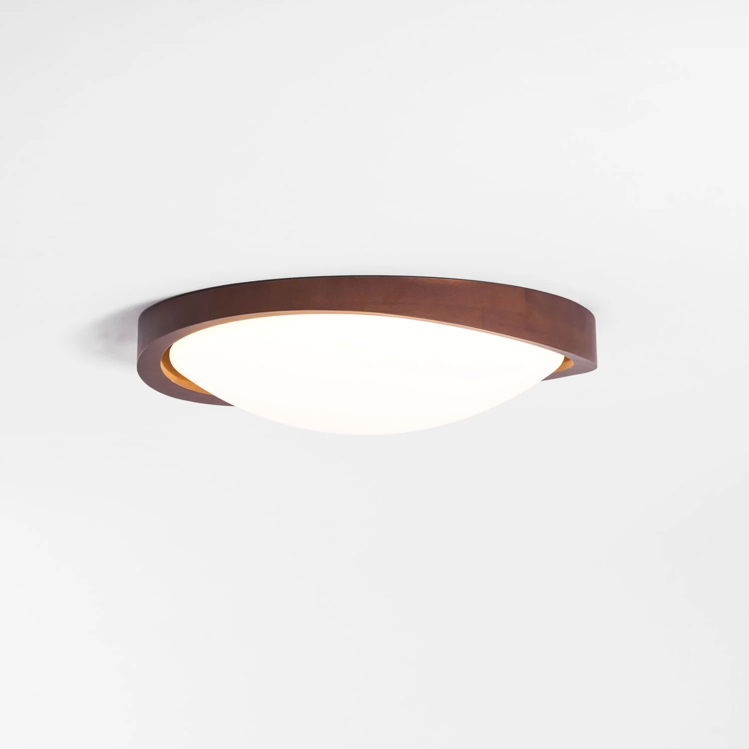 Walnut Curved Edge Ceiling Light - Image 29