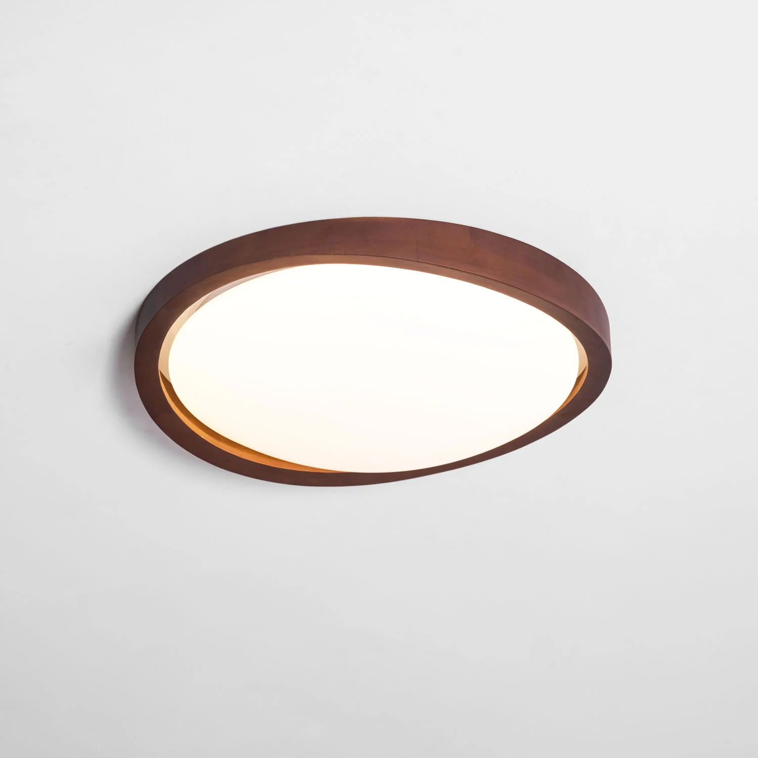 Walnut Curved Edge Ceiling Light - Image 30