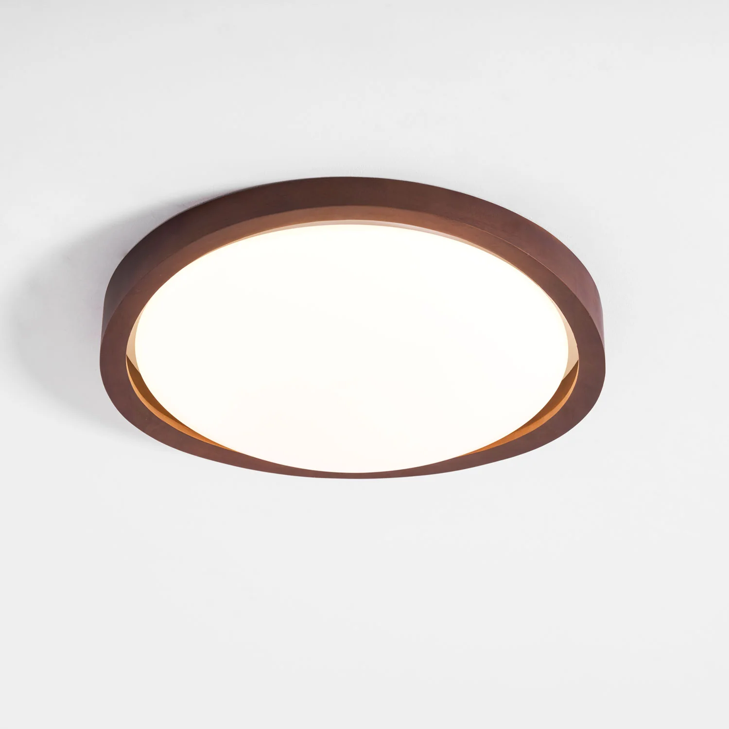 Walnut Curved Edge Ceiling Light - Image 31