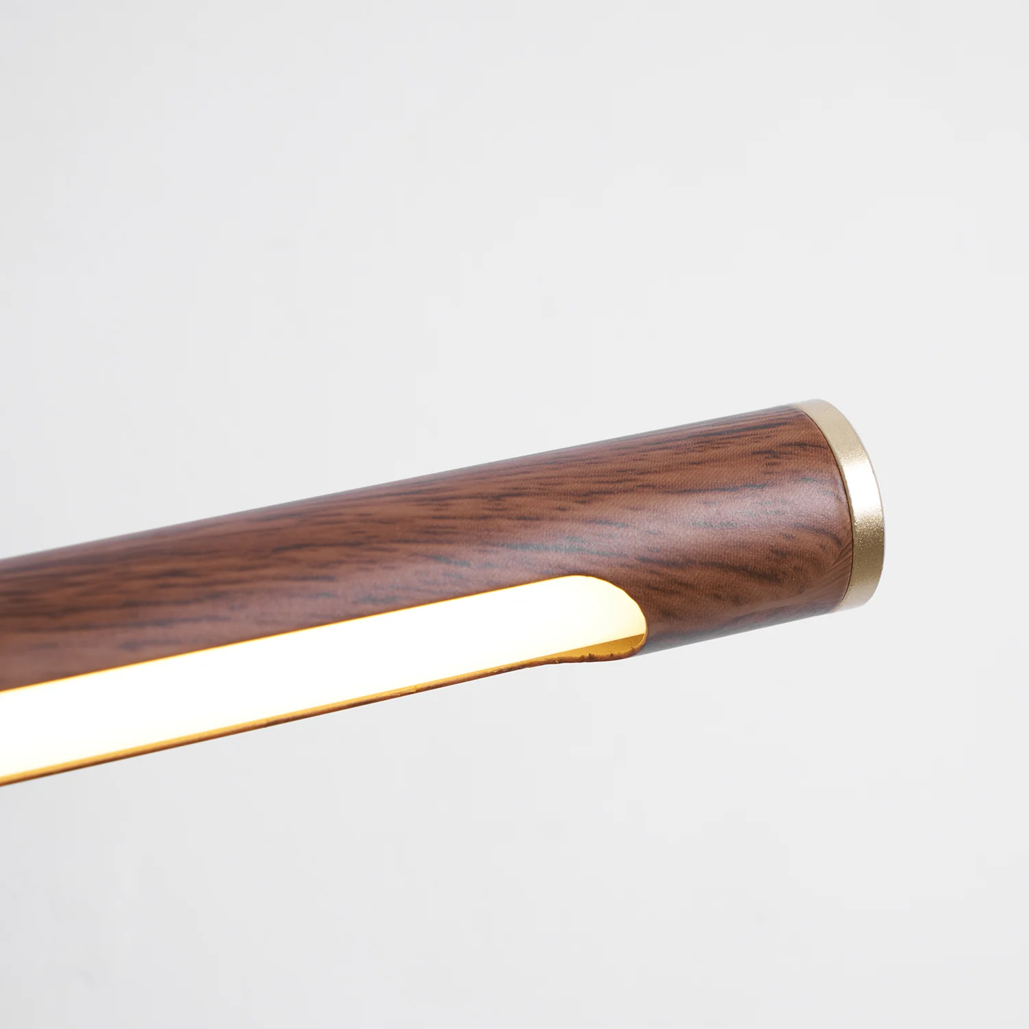 Walnut Color Linear Adjustable Wall Light - Image 38