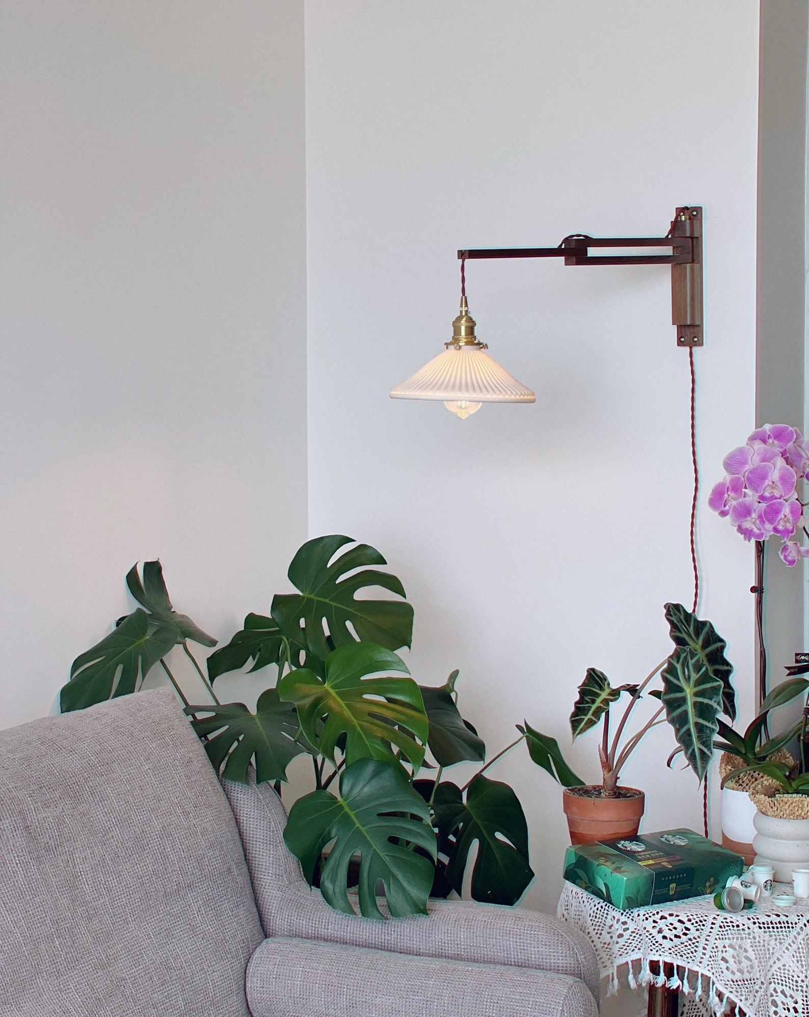Walnut Telescopic Wall Lamp - Image 26
