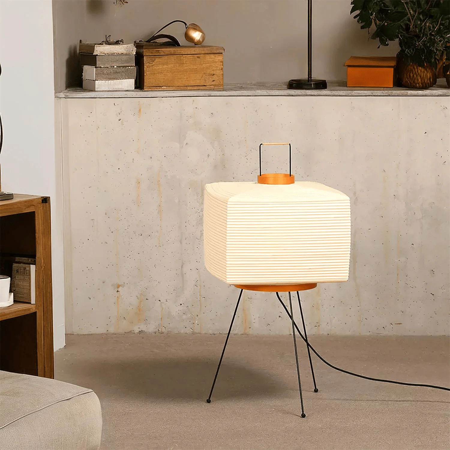 Washi Paper 3A/9A Table Lamp - Image 10