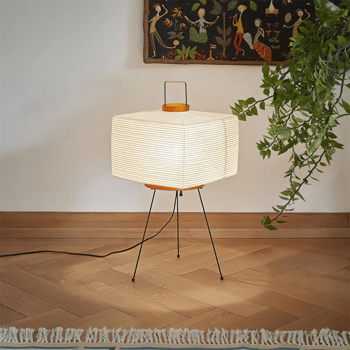 Washi Paper 3A/9A Table Lamp - Image 9