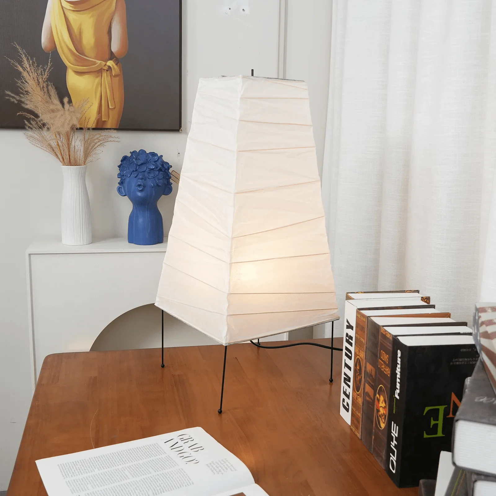 Washi Paper 4N Table Lamp - Image 3
