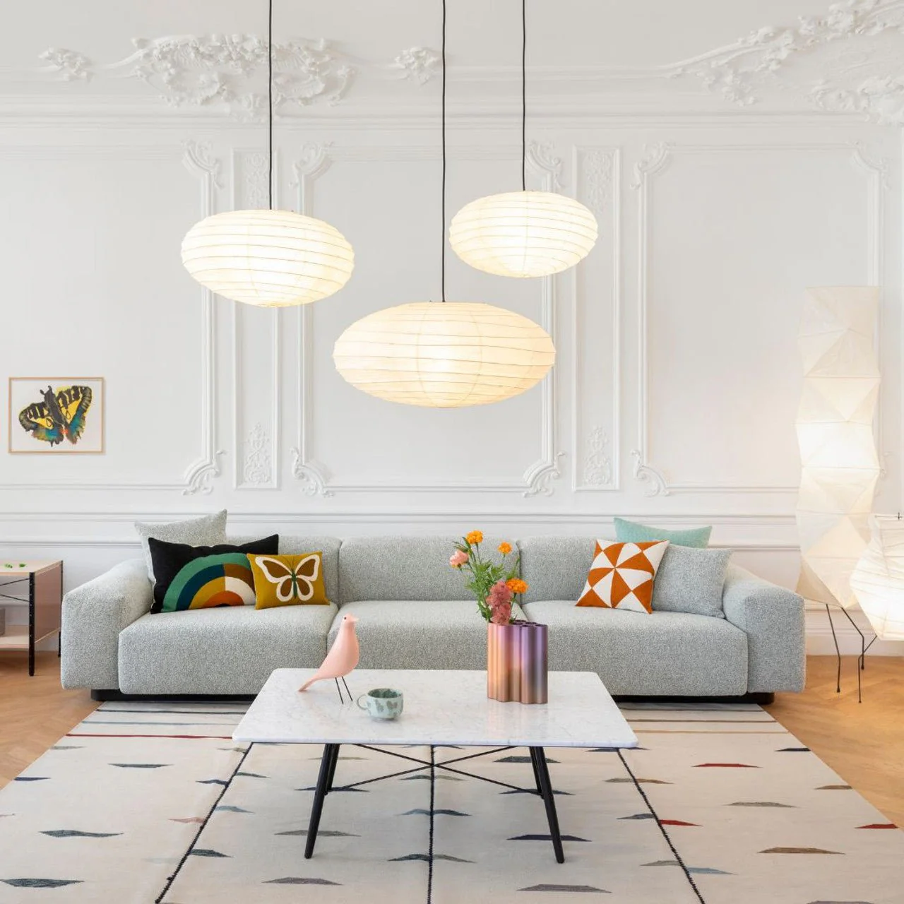 Washi Paper EN Pendant Lamp - Image 2