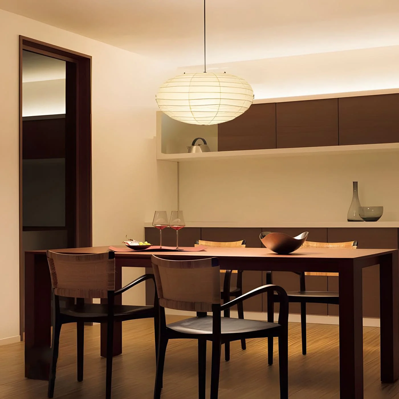 Washi Paper EN Pendant Lamp - Image 9